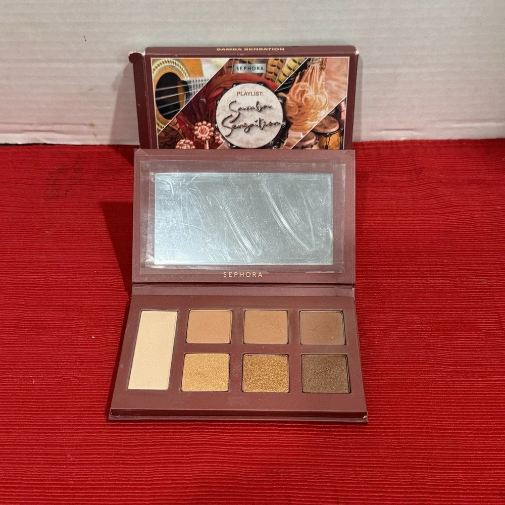Sephora‎ Playlist Samba Sensation Eyeshadow Palette  7-Shades NEW